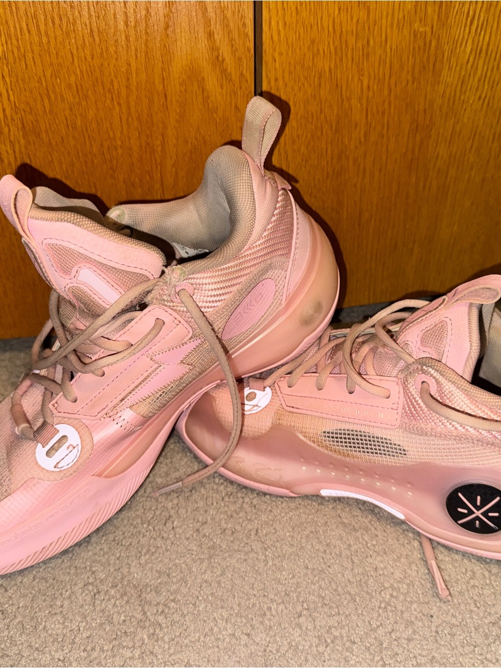 Women's Pink Athletic Sneakers with Cushioned Support